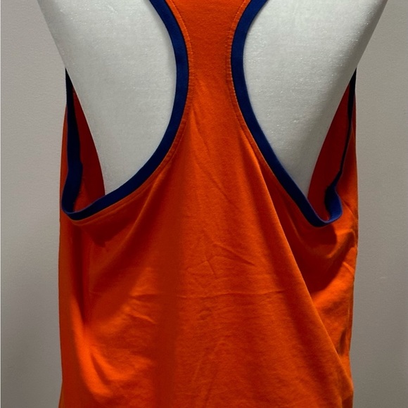 Mlb NY Mets Nike Women's X-Ray Racerback Performance Tank Top - Orange size XL - Picture 4 of 5